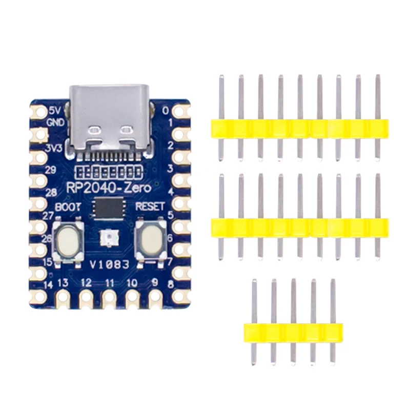 LIZAO For Raspberry PI RP2040-Zero microcontroller development board PICO motherboard dual core processor mini microcontroller