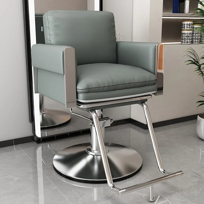 

Chair Barber Professional Nail Salon Chairs Furniture Equipment Rolling Beauty Accessories Cosmetic Chair Pedicure Commercial