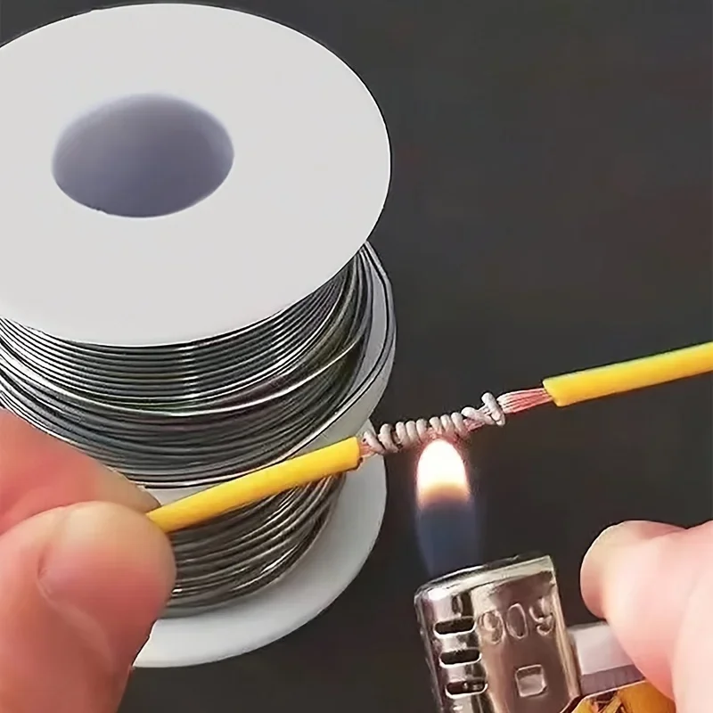 1pc Solder Wire Burning With Lighter Solder-free Wire Multi-functional New Soldering Iron-free Stainless Steel