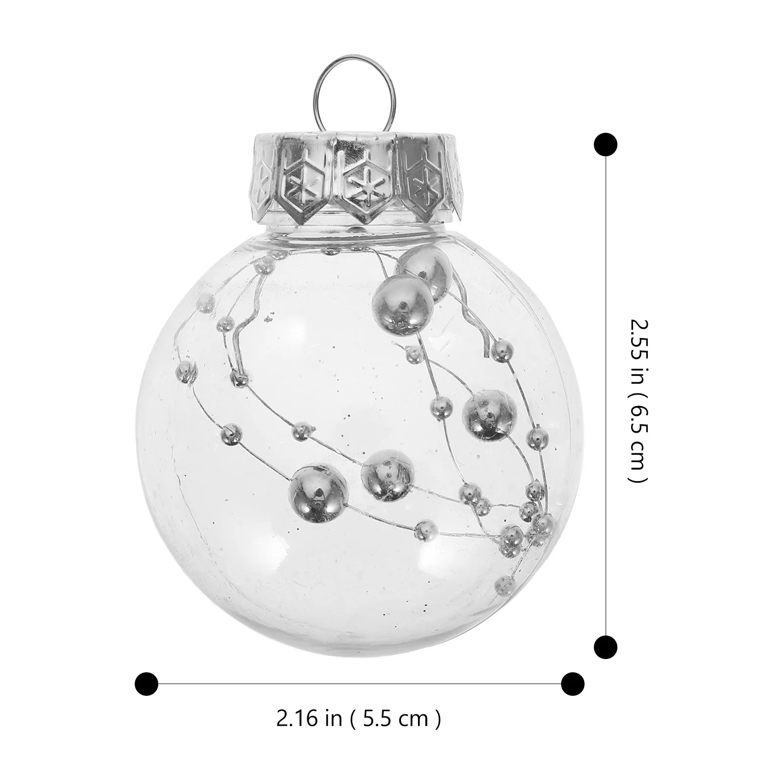

30Pcs Xmas Balls Hanging Decorations Long-Lasting Christmas Tree Ornaments Elegant Pendants Reusable Christmas Ball