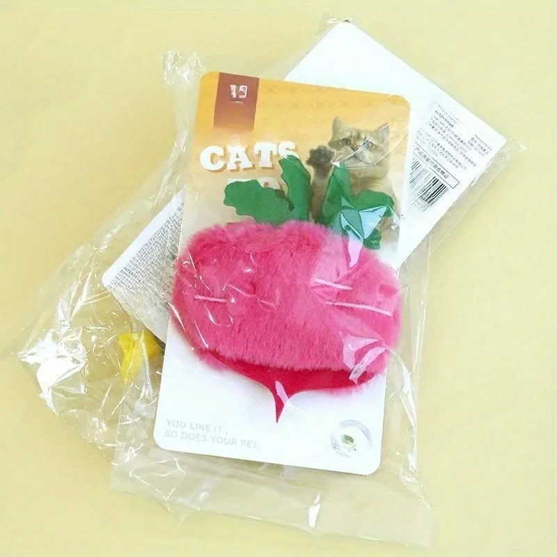 Plush Toy Radish and Cucumber Simulated Vegetable Plush Toys Cute Plush Toys Suitable for Home Decoration Plush Plants