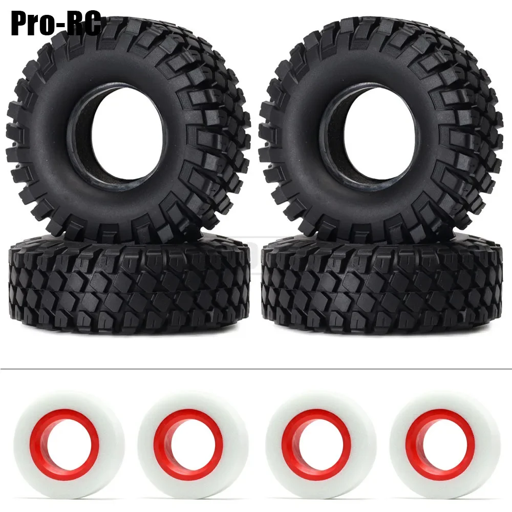 

1.9 Inch 112mm Super Swamper Rocks Rubber Tire 2/4Pcs For RC 1/10 Crawler Car Axial SCX10 90046 CC01 D90 TRX4