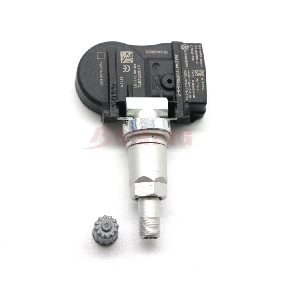 52933-4H100 TPMS Tire Pressure Monitoring Sensor For Hyundai H-1 Cargo Combi Van H100 I800 Starex [TQ] For Kia K2700 [PU] 433MHz