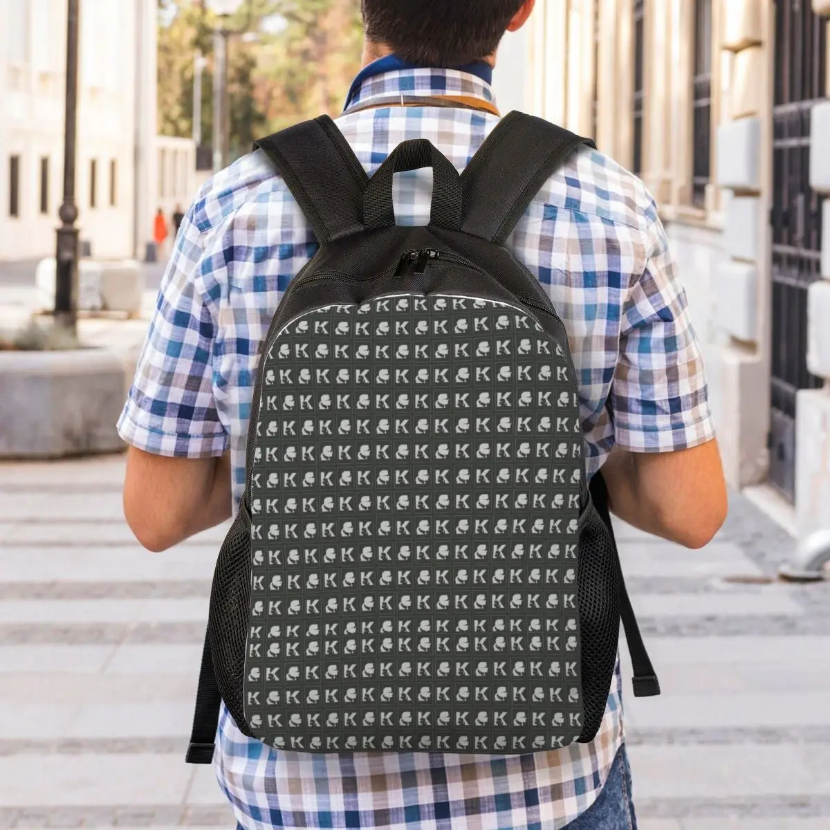 Custom Karl Who Laptop Backpack Men Women Casual Bookbag for College School Student Bags