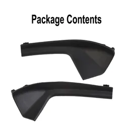 For Nissan Tiida 05-10 1 Pair Car Cowl Grille Outer Cover Front Windshield Lower Corners Foil Board Decorative Car Accessories