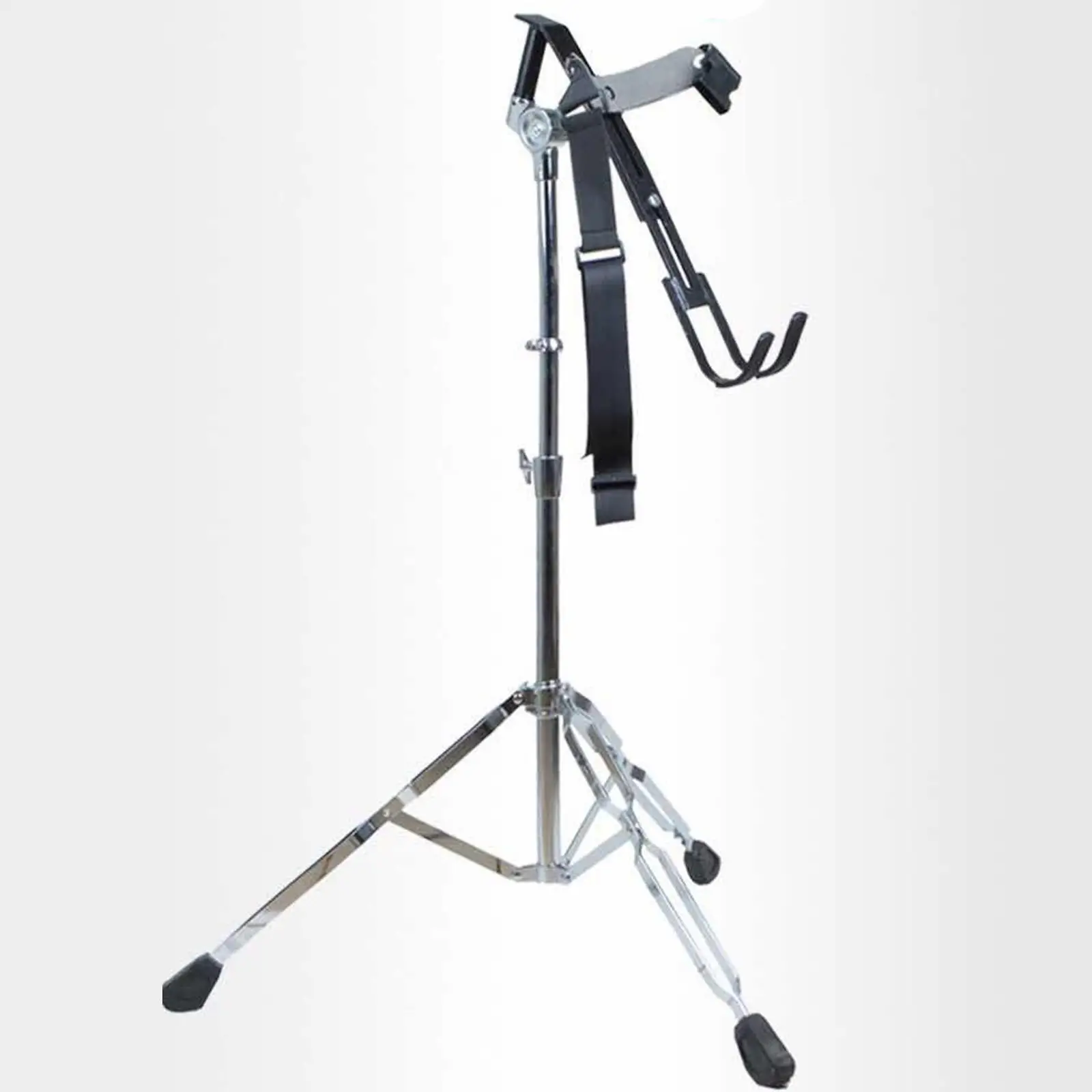 

African Drum Stand 70 to 100cm Height Adjustable Drum Rack Support for Drum Set and Percussion