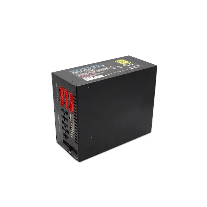 مصدر طاقة تعدين وحدات كاملة 2000 وات 8 وحدة معالجة الرسومات وحدة معالجة الرسومات جهاز تعدين ETH جهاز تعدين نشط PFC PC 2000 وات PSU لـ 8 وحدة معالجة الرسومات ETH Riser #6