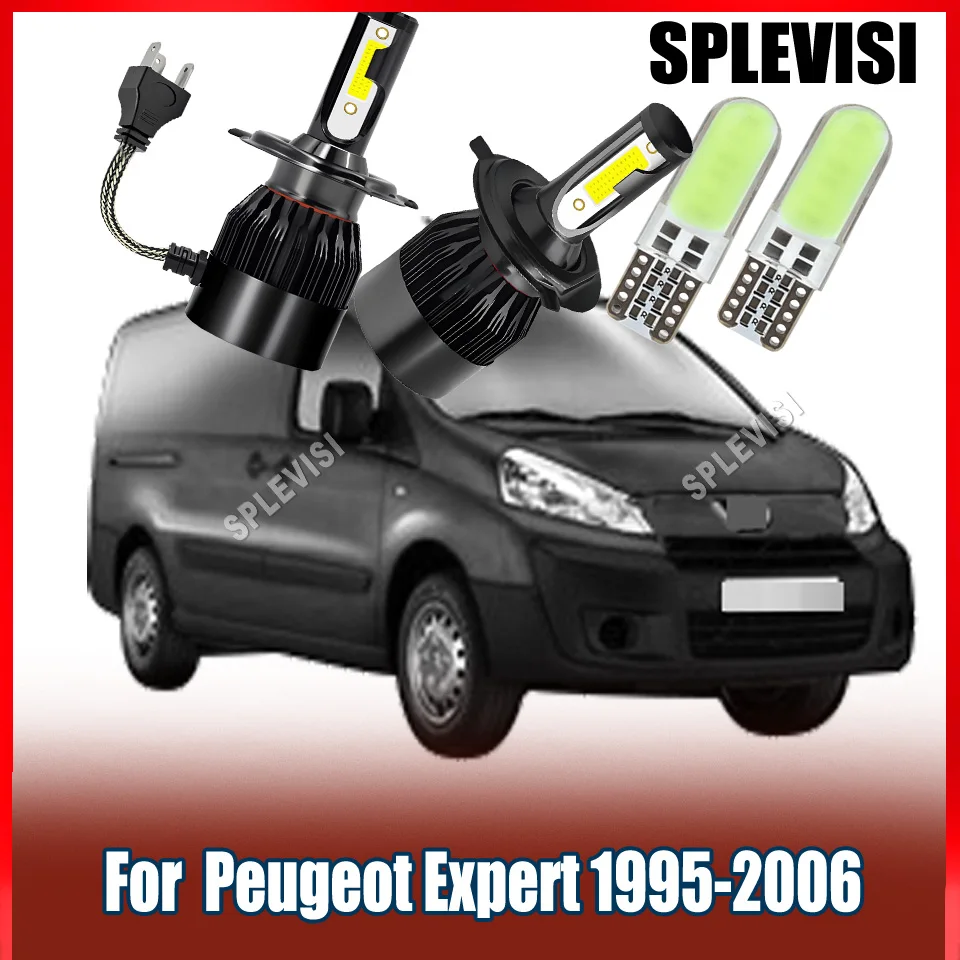 

Diamond Vision Headlight Upgrade H4 9003 LED 60W Headlamp White For Peugeot Expert 1995 1996 1997 1998 1999 2000 2001 2002-2006