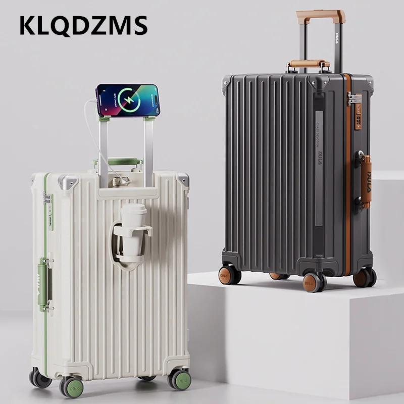 KLQDZMS Multifunctional Suitcase 20 Inch Boarding Box 24