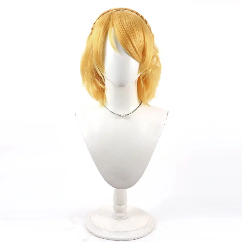 Anime LoveLive Hanayo Koizumi Cosplay Wig Halloween Carnival Party Props Synthetic Hair Heat Resistant Fiber + Wig Cap