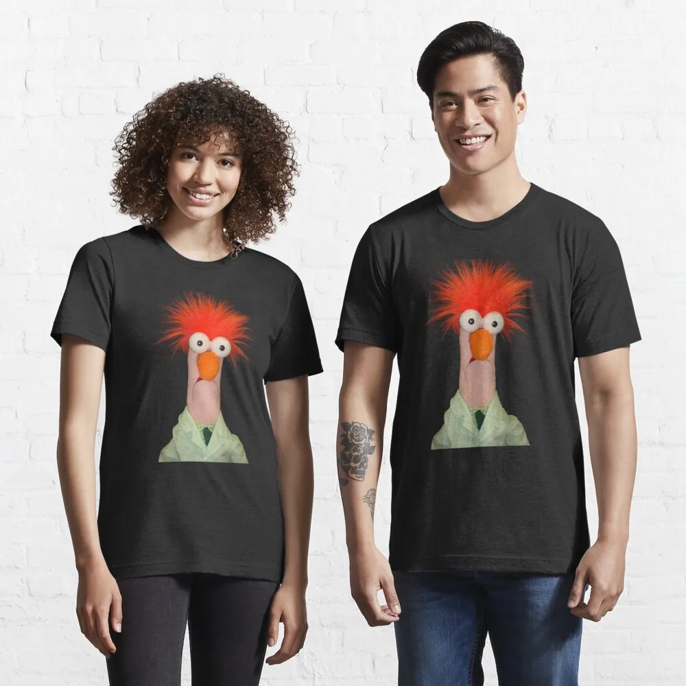 Meep Beaker Essential T-Shirt Unisex T-shirts For Man Woman Short Summer Tees Casual Cotton Luxury Brand Fashion Couple's Cloths