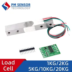 Mini Load Cell Module HX711 AD Weight Sensor 1kg 2kg 3kg 5kg 10kg 20kg Weighing Pressure Sensor Measurement Tools Kitchen DIY