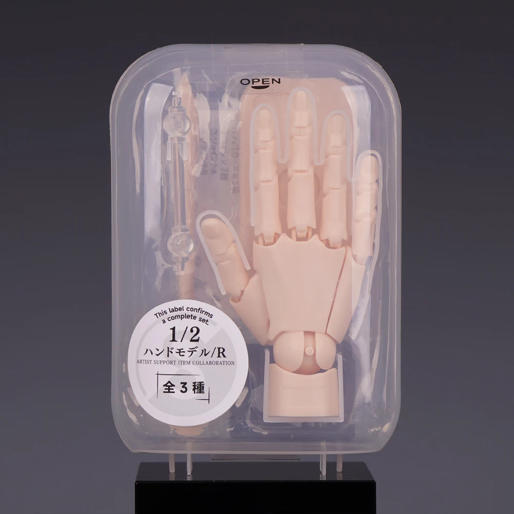 Neue 1/2 Palm Mini bewegliche Actionfigur – Basismodell mit Anime-Charakter und beweglichen Gelenken – Gashapon Artist Reference Tool – Detail 1
