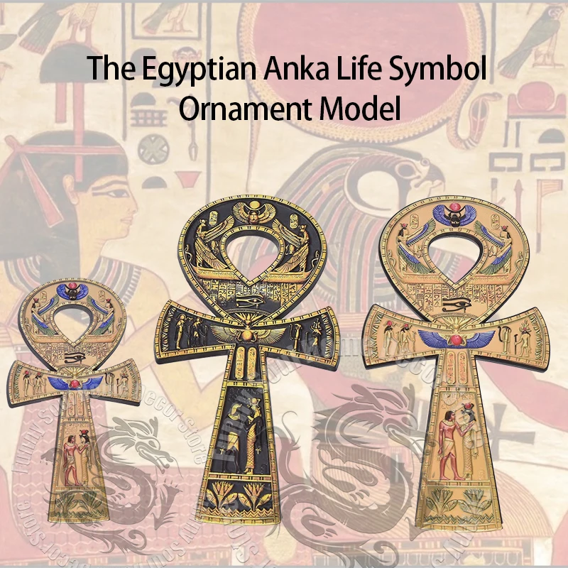 

The Eye of Horus ancient Egyptian Anka amulet mysterious cross of life and eternityt Desk Decor Unique Travel Gift Collection