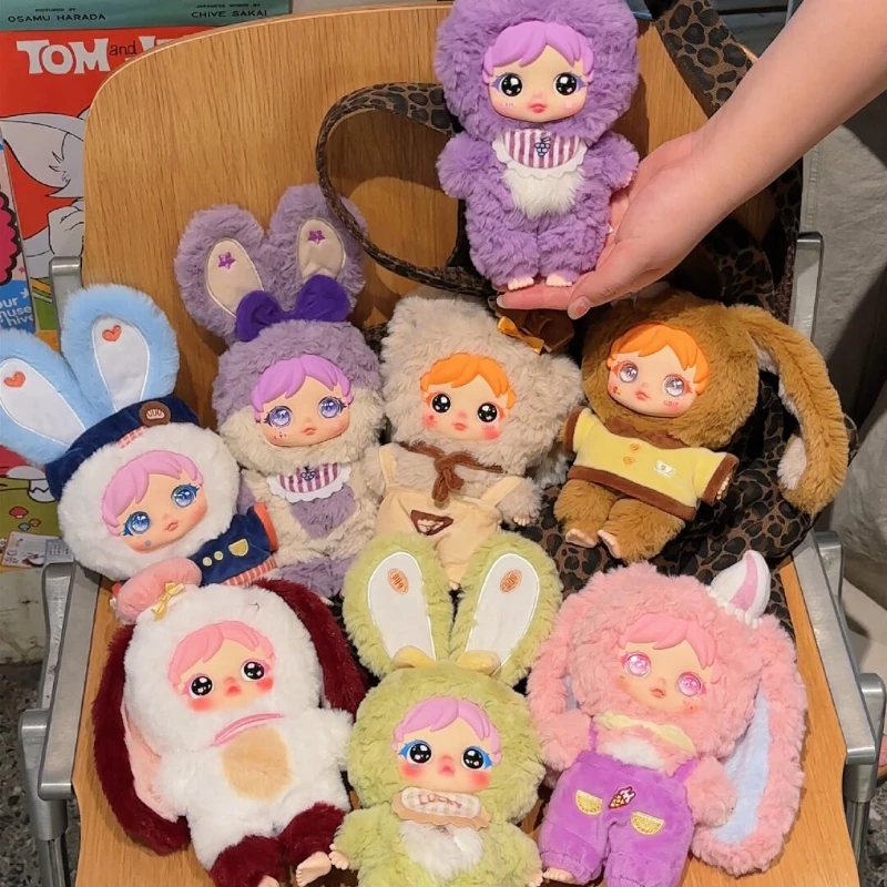 Amy Spring Sweet Little Chef Blind Box Vinile Face Doll Mystery Box Cute Anime Doll Portachiavi Ciondolo Raccolta di giocattoli e regali