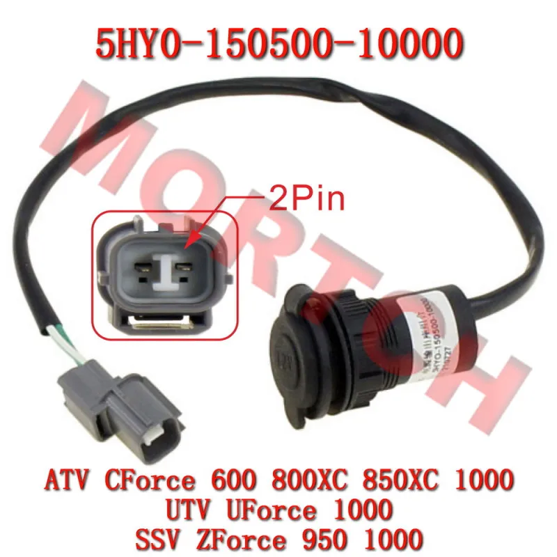 

Output Socket, Power 5HY0-150500-10000 For CFMoto UTV CF1000UTR CF1000UU MOTORCYCLE CF400-5(CN4) CF650-8(CN4) CF650-8-01