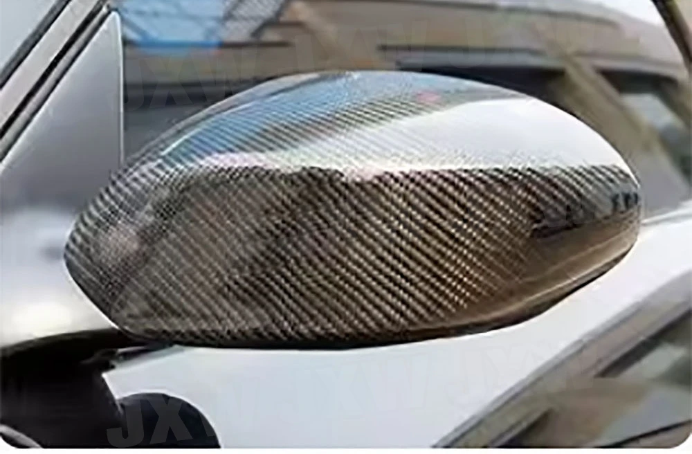 JXWANCF Carbon Fiber Car Mirror Cover Trims Bodykit for BMW Z4 E85 2002-2008 Side View Mirror Cover Decoration view 5
