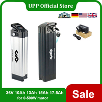 Silver Fish Ebike battery 36V 13Ah 17.5AH Electric Bicycle Battery 18650 Pack for 250W 350W 500W 750W Motor Kit