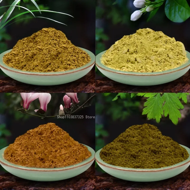 10/50 جرام مسحوق زهرة النباتات الطبيعية البخور المنزل داخلي/مكتب/موقد كهربائي الروائح/مواد صنع البخور مختومة يدويًا