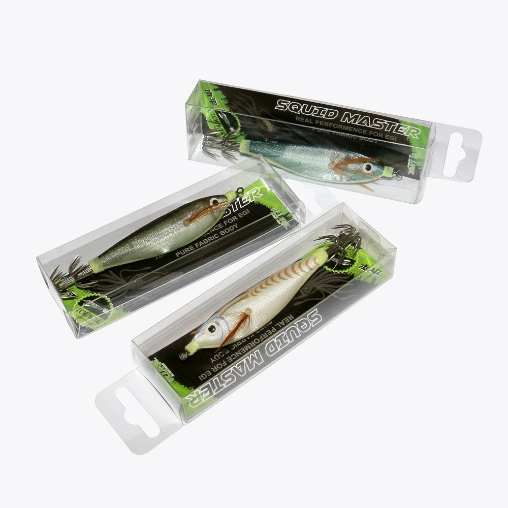 Appât Artificiel Hard pour la Pêche en Mer, Leurre Egi Horizontal, Jigs de Poulpe, Hameçon de Seiche, Appât en Bois, Squid Jig, 10cm, 9g, 2Pcs