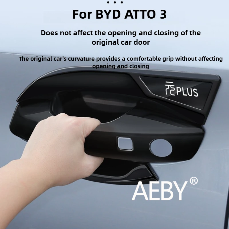 

AEBY For BYD ATTO 3 Smart Driving Edition 2022-2025 Anti-Scratch Protective Film,Anti-Scratch Door Handle Film,Protective Cover