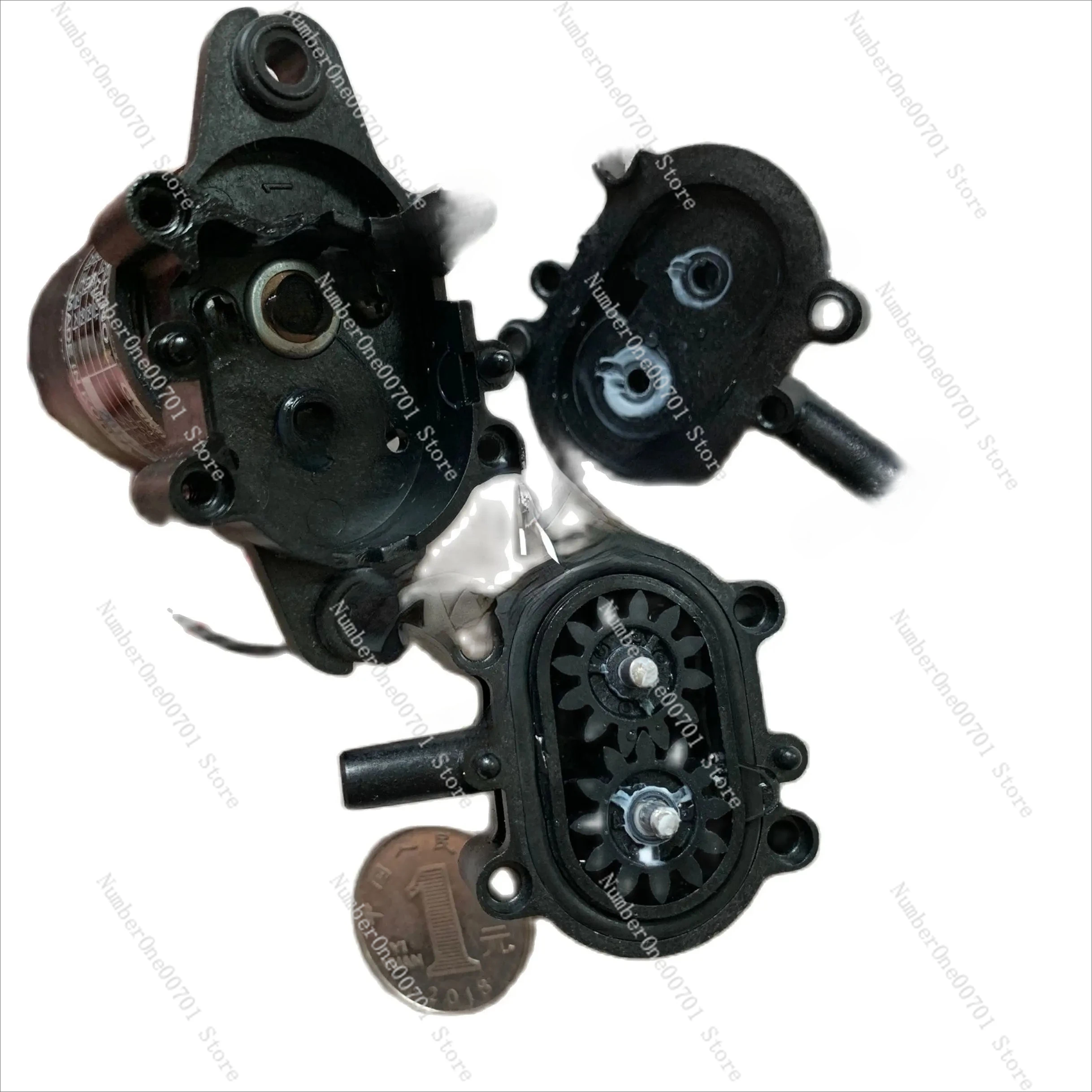 12V DC High Temperature Resistant Small Water  Gear Pump Cooker Pumping Oil Self-Priming Corrosion Resistant