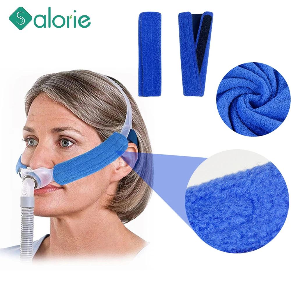 1pcs Headband Protector Pad for CPAP Breathing Mask Washable Sponge Headband Oval Face Protector Headband Belt Cloth Pad