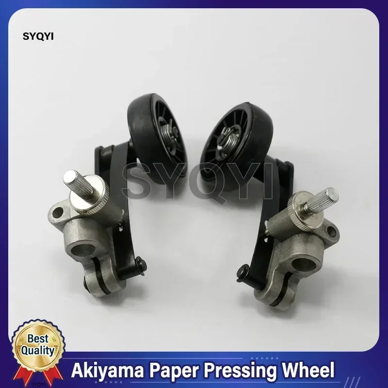 

1 Pair Akiyama Paper Pressing Wheel For Printing Machine Parts