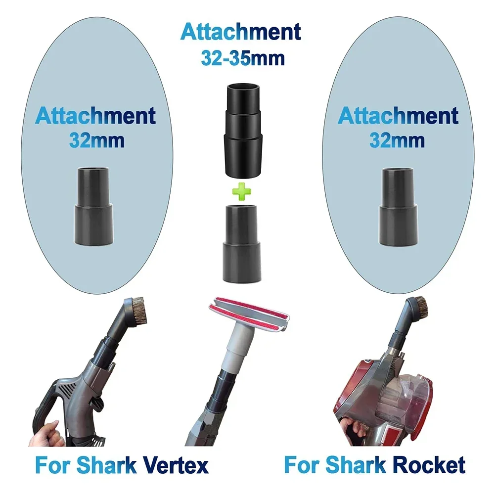 5 قطعة/المجموعة خرطوم مكنسة طقم محوّل المخفض محول من 1 1/2 بوصة إلى 1 1/4 بوصة قطع الغيار استبدال الملحقات