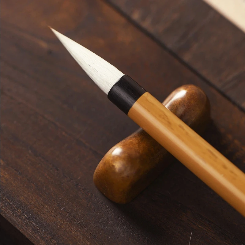 Chinese Brush Calligraphy Mixed Hair Brush Writing Drawing Brush for Beginners Regular Script Practice Chinese Calligraphy Tools