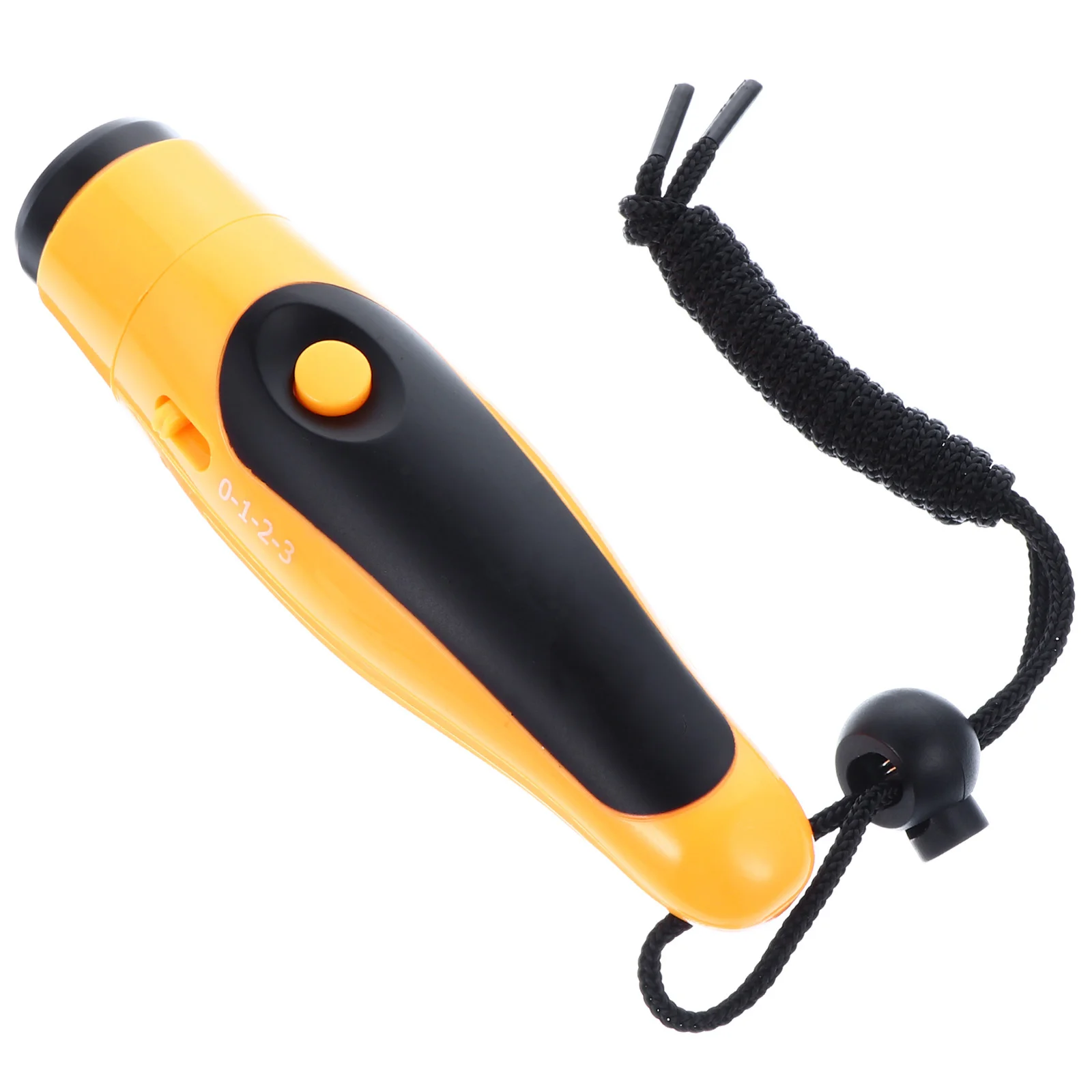 1 قطعة صافرة الطوارئ البلاستيكية بصوت عال للبقاء في الهواء الطلق المشي لمسافات طويلة التخييم الرياضة السلامة المحمولة يده صافرة