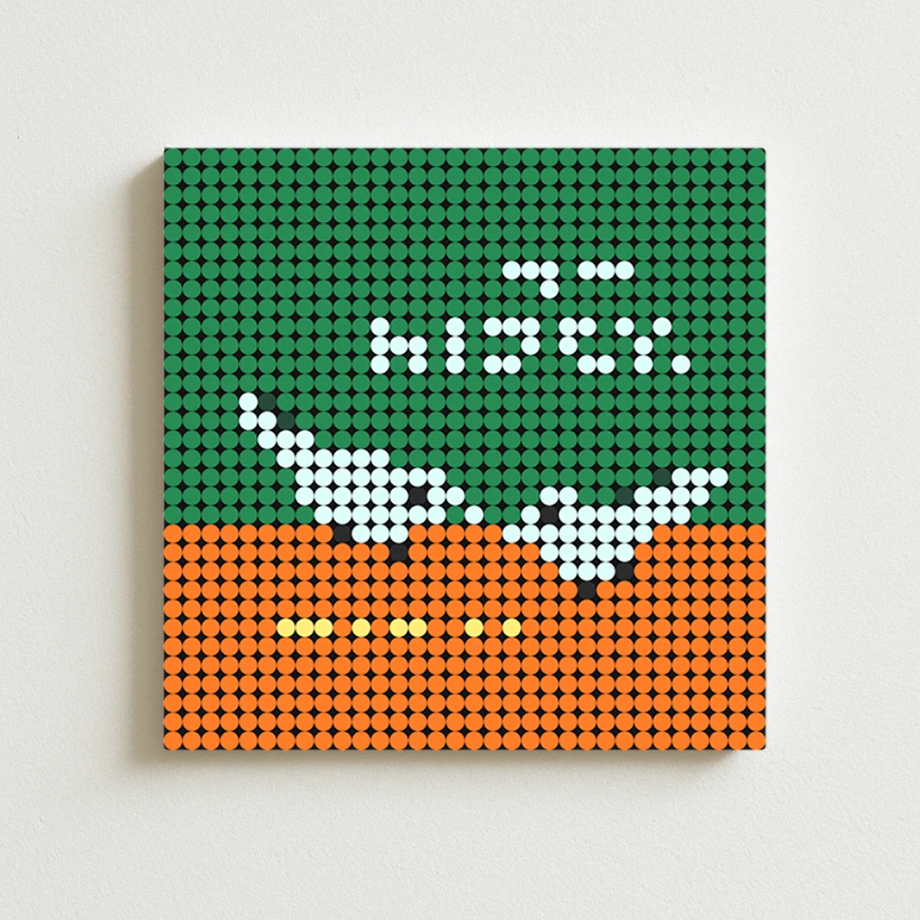 

The Weepies Say I Am You Album Cover DIY Pixel Mosaic Brick Art Poster Indie Folk Pop Acoustic Music Gift Home Wall Art Decor