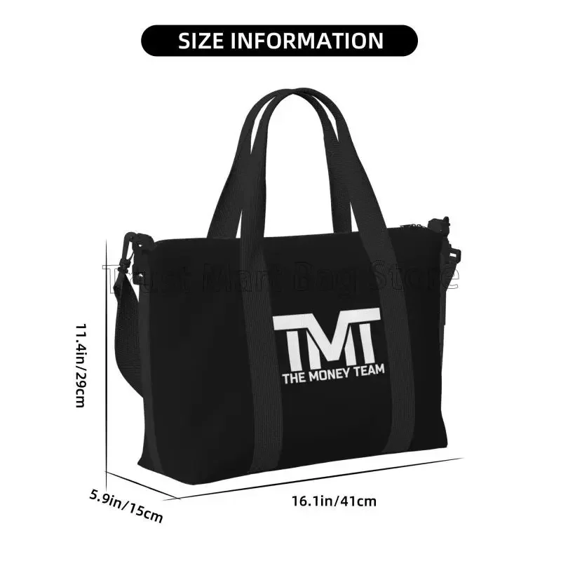 Floyd Mayweather TMT Travel Duffel Bags Lightweight Waterproof Weekender Overnight Bag Foldable Carry on Tote Bags Sport Gym Bag