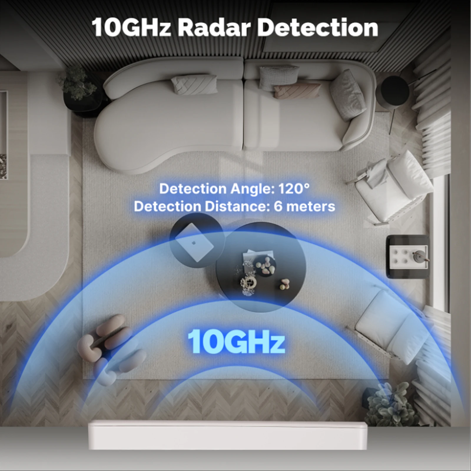MOES Tuya Zigbee Smart mmWave Radar Interruptor de pared con detección de presencia humana, cable neutro opcional, compatible con Alexa y Google