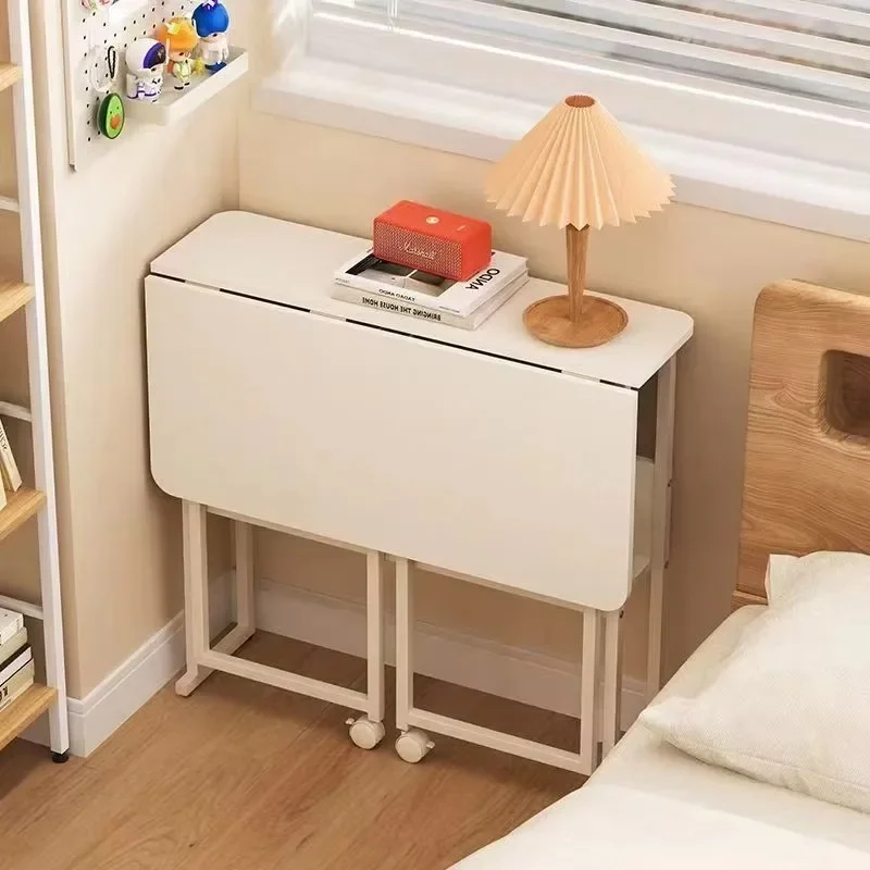 Household Portable Foldable Desk Small Ground Unit Bedside Multifunctional Simple Computer Table