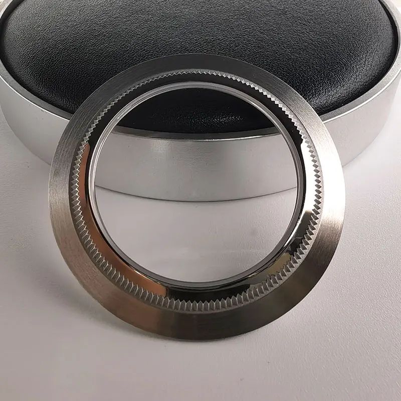 Steel and Sapphire Transparent Watch Case Back Bottom For RLX GMT Submariner Datejust  4131 and 4130 Movement, Watch Parts