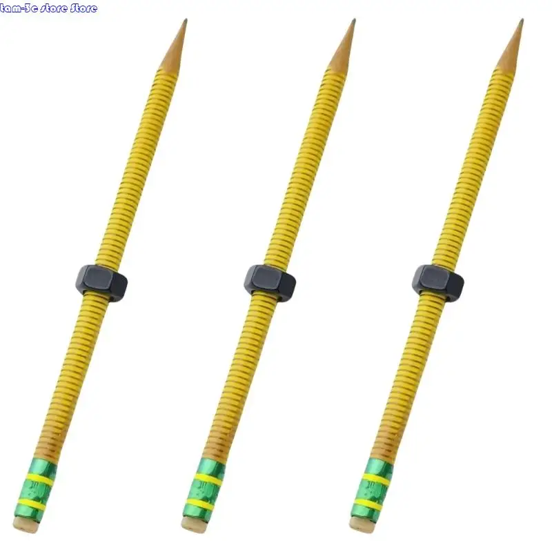 D0UA متعددة الأغراض التركيز على تعزيز أداة كتابة القلم الرصاص مع الجوز الدوار