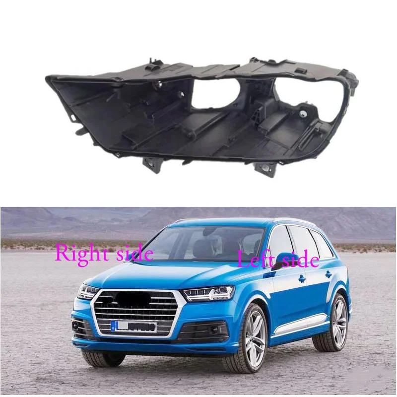 

Headlight base for Audi Q7 2016 2017 2018 2019 headlamp house car rear base front auto headlight back House