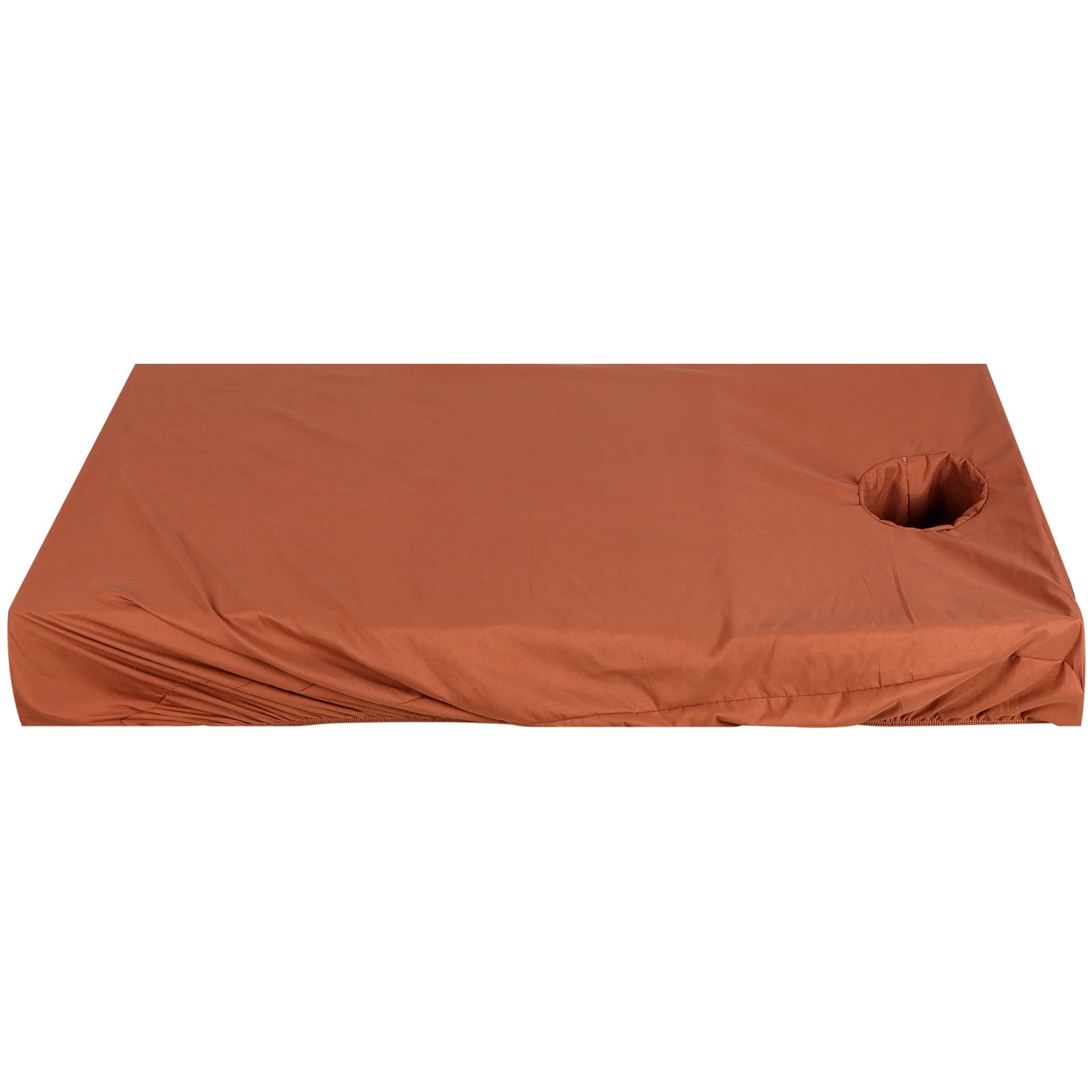 

Bedspreads Beauty Fitted Sheet Reusable Table Cover Massage Accessory Brown Comfort Supply