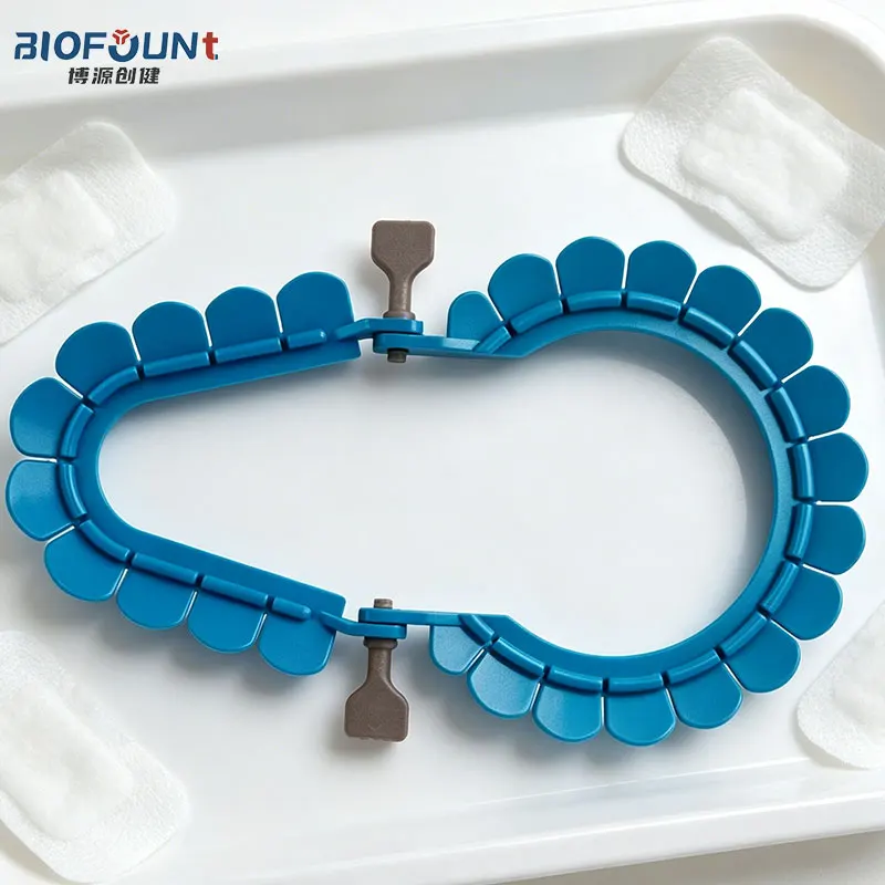 Medical Optimal 360° Adjustable Disposable Surgical Retractor Self-Adaptive Compact Multi-Hooks Rings For OB GYN Head Neck Surg