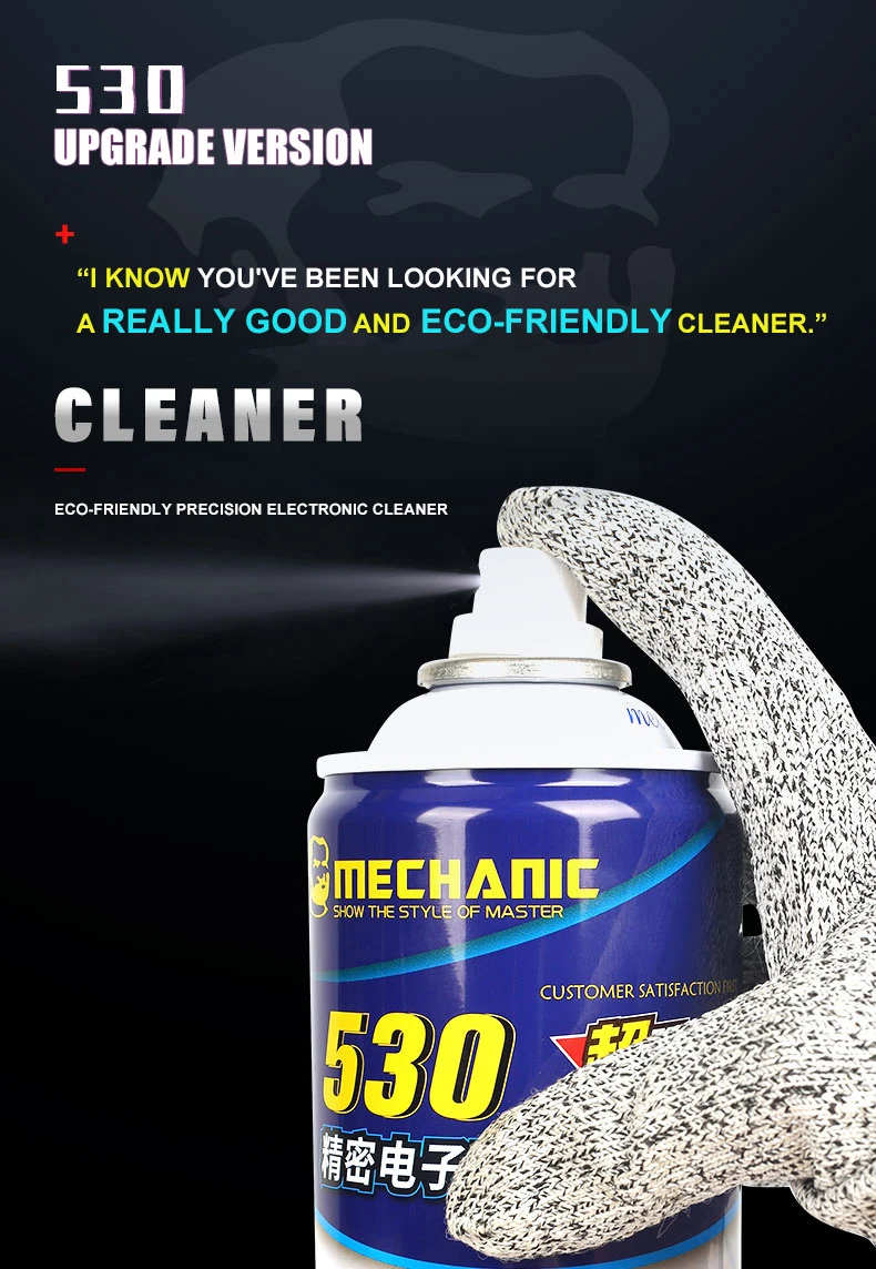 【MECHANIC】 New Arrival 530 550ML Electronic Cleaner Capacity Dust Oil Cleaning For Keyboard Mobile Phone screen Repair Cleaning