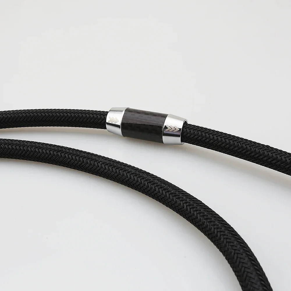 Nuevo Cable Coaxial de Audio Digital HiFi macho RCA de 18AWG de plata sólida pura de alta gama 75Ω a BNC macho