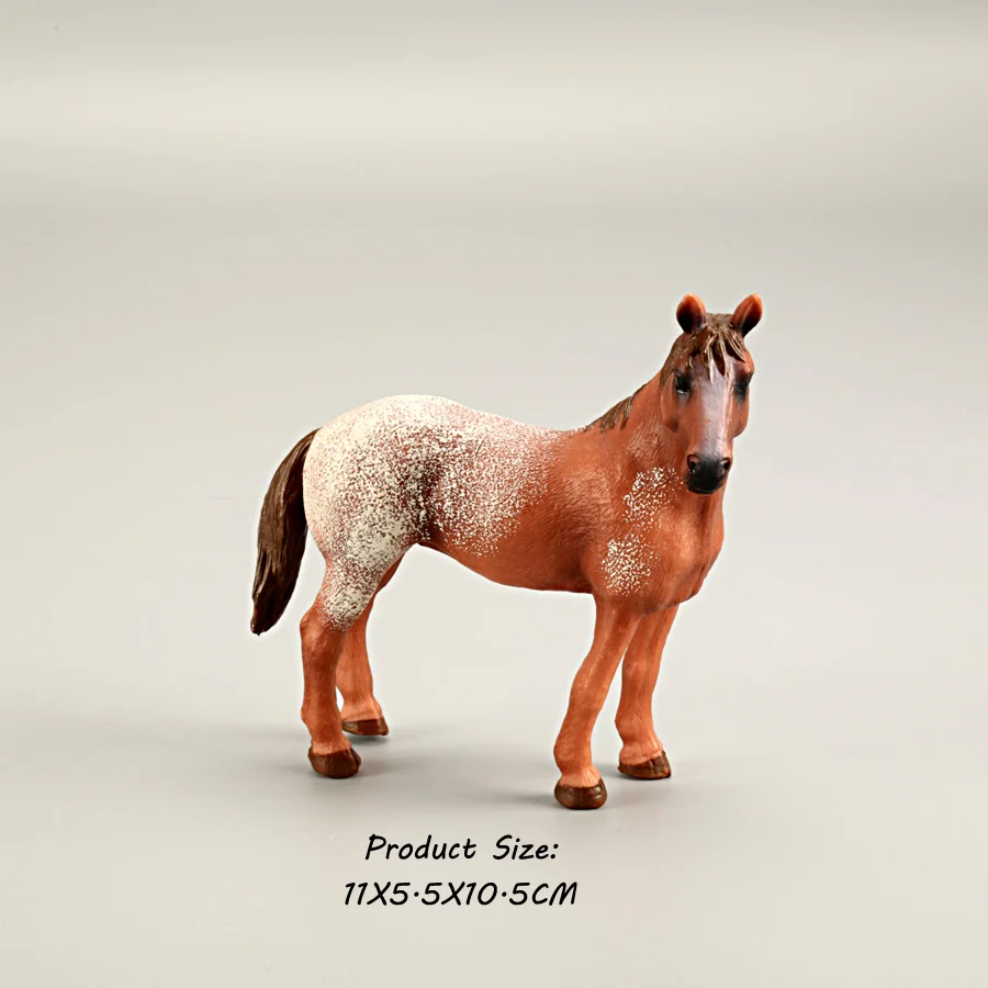 Classics Collectible Horse Figures Toys Simulation Assorted Colors Horse model figurine PVC toy Educational Playset for Kids