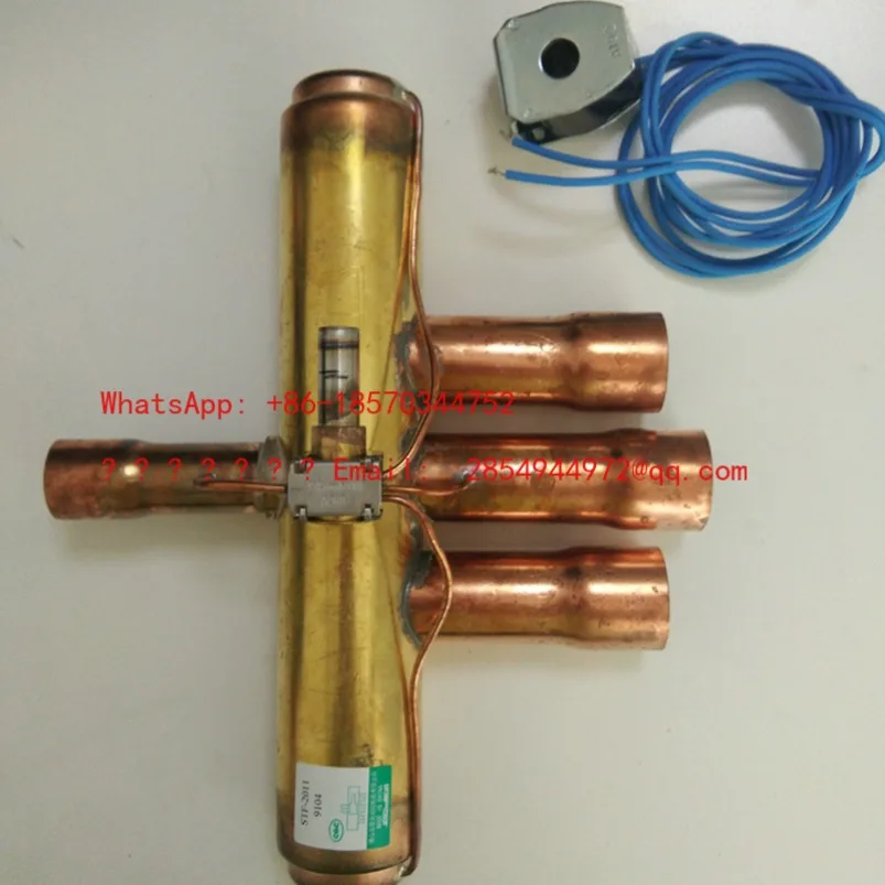 L    20HP Heating and Cooling Air Conditioning Reversing Original Four-way Valve STF-2011G Refrigeration Accessories