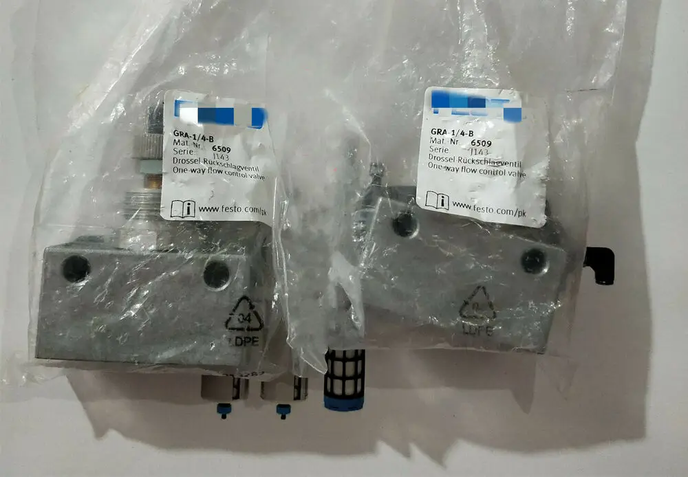 

1 шт., новый вентиль Festo GRA-1/4-B 6509