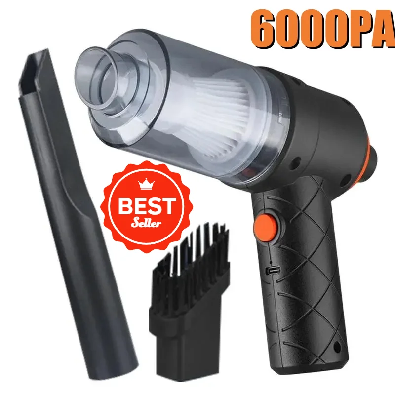 

2024 New Car Cordless Vacuum Cleaner Blow and Suck Together Hot Large Suction Power Portable Handheld Household Dust Blower