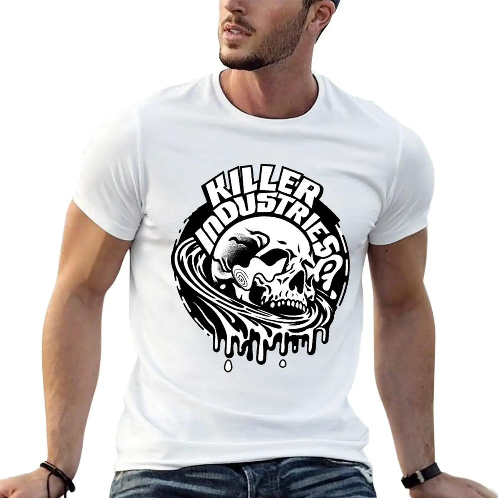 

KILLER INDUSTRIES - MIND MELTER T-Shirt t shirts designer man t shirts graphic t shirt men 100% cotton luxury brand T-shirt