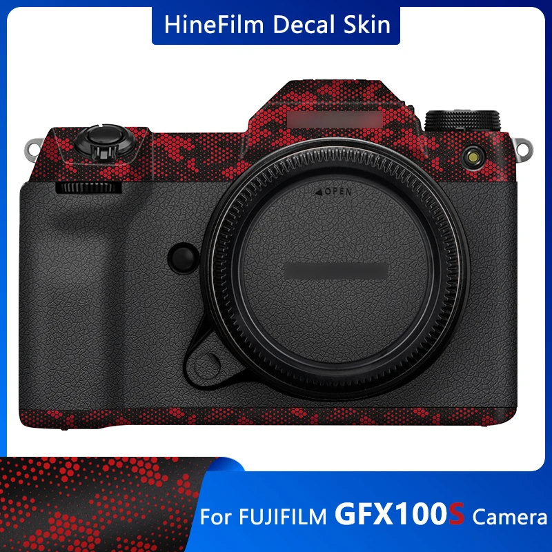 

Hinefilm Skin for Fuji GFX100S Camera Decal Skin Wrap Cover for Fujifilm GFX 100S Camera Sticker 3M Premium Wrap Cover Skin