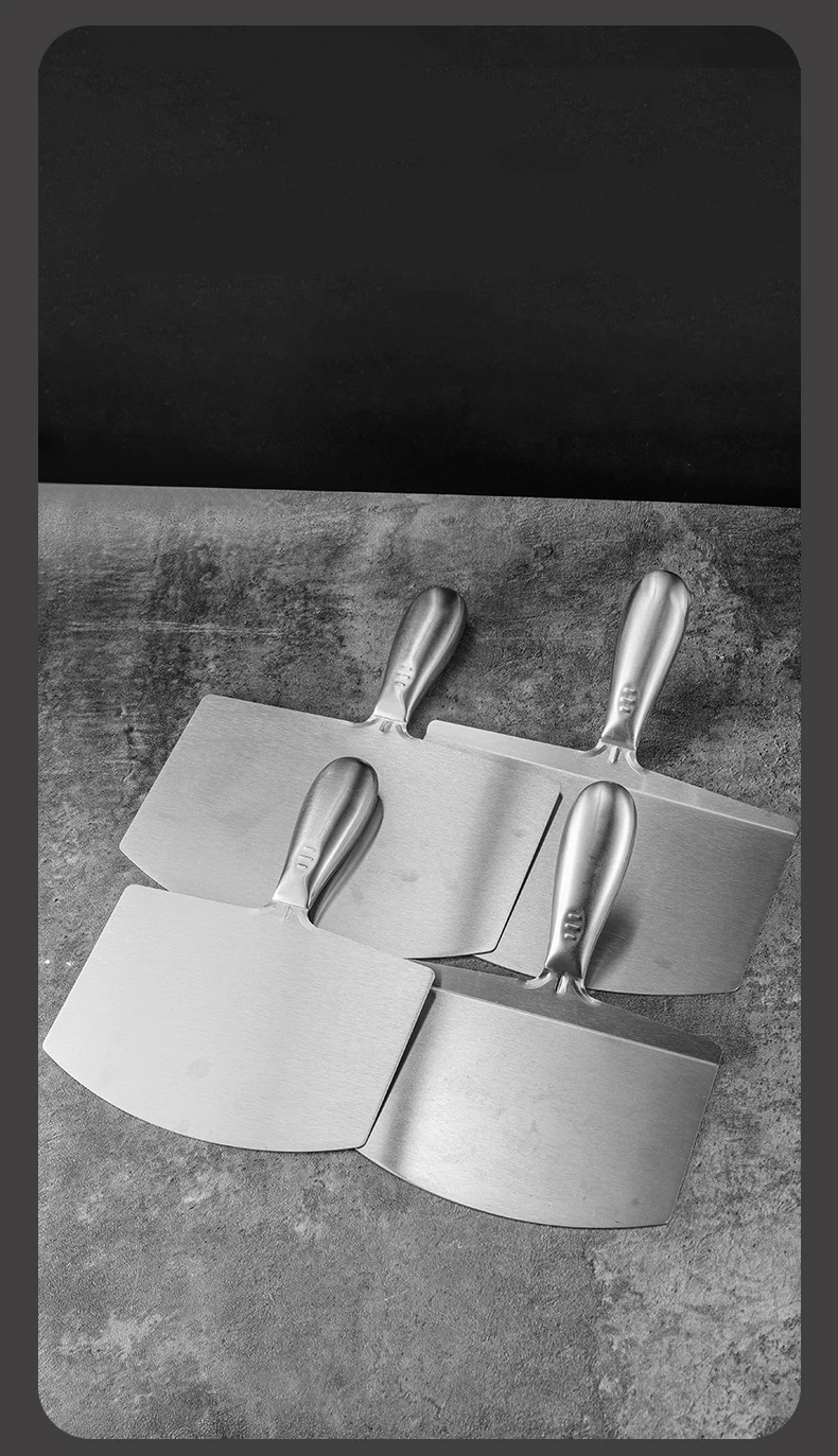 قوس شكل مجرفة سكينة معجون مكشطة أداة اليد ل دريوال التشطيب الجص مجرفة مكشطة أداة المعجون مجرفة بلاستيكية منحنية