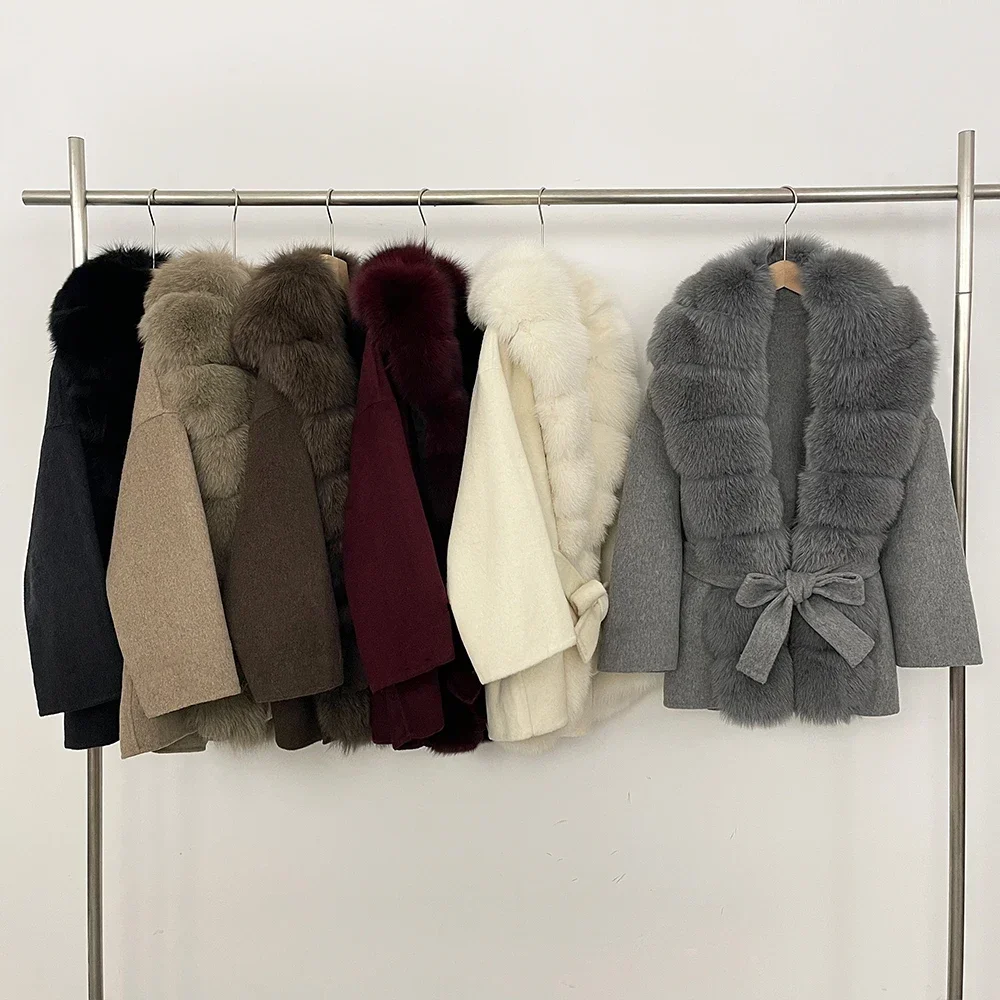 Eleganter Damen-Pelzmantel, Halbsaison-Jacke für Damen, koreanische Bewertungen, viele Mädchenkleidung, Pelzjacke für Damen, luxuriöse Pelzjacken